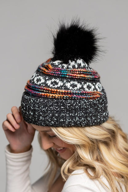 Give Me Chills Pom Beanie