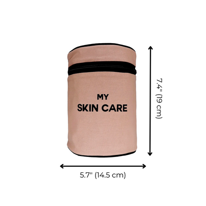 Round My Skin Care Case, Pink/Blush