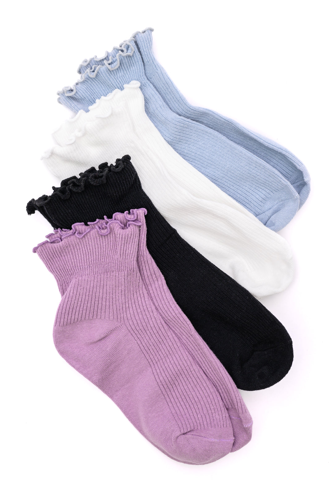 I'm Your Gal Frilly Socks Four Pack (Online Exclusive)