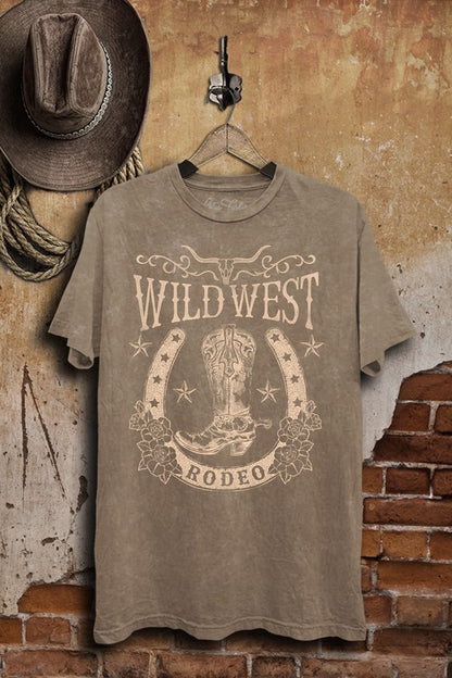 Wild West Rodeo Boyfriend Graphic Tee