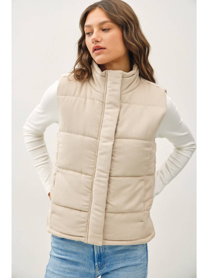 COZY ZONE QUILTED VEST