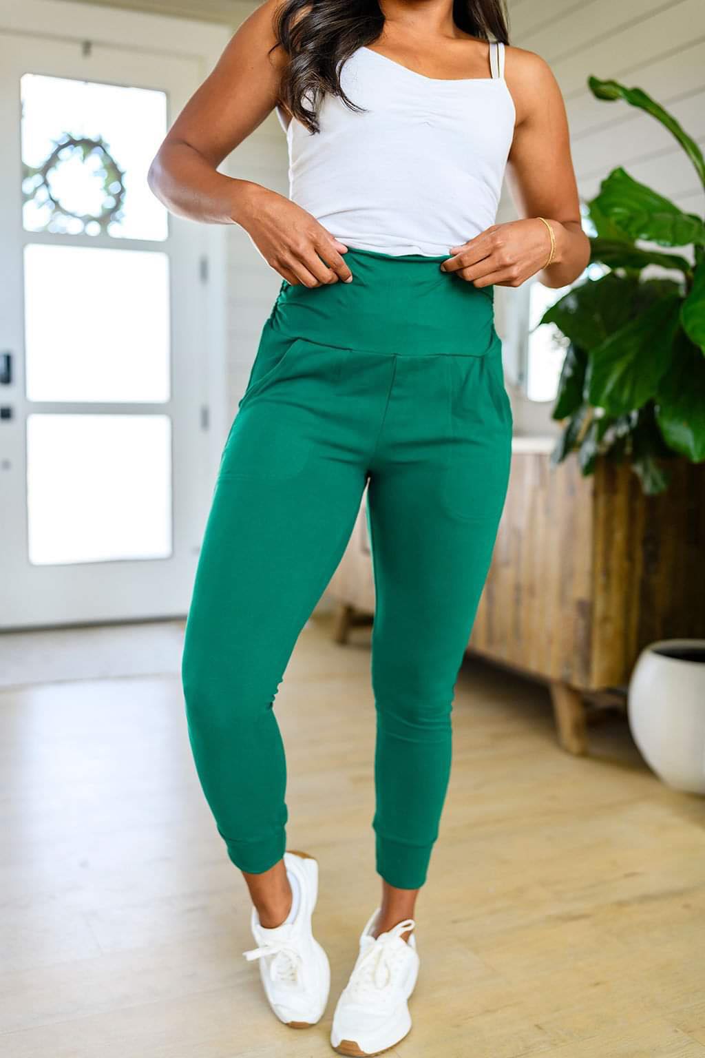 Haley Ruched Waist Leggings in Five Colors (Online Exclusive)