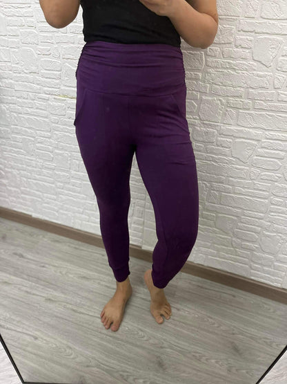 Haley Ruched Waist Leggings in Five Colors (Online Exclusive)