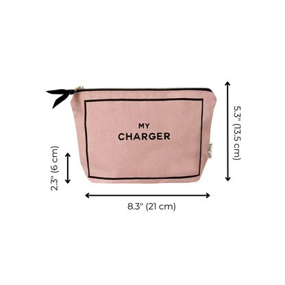 Charger Pouch, Pink/Blush