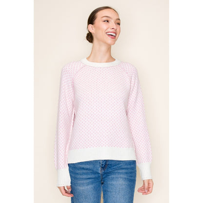 Sweet As You Textured Sweater