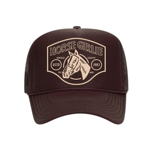 Horse Girlie Trucker Hat