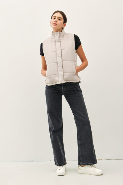 COZY ZONE QUILTED VEST