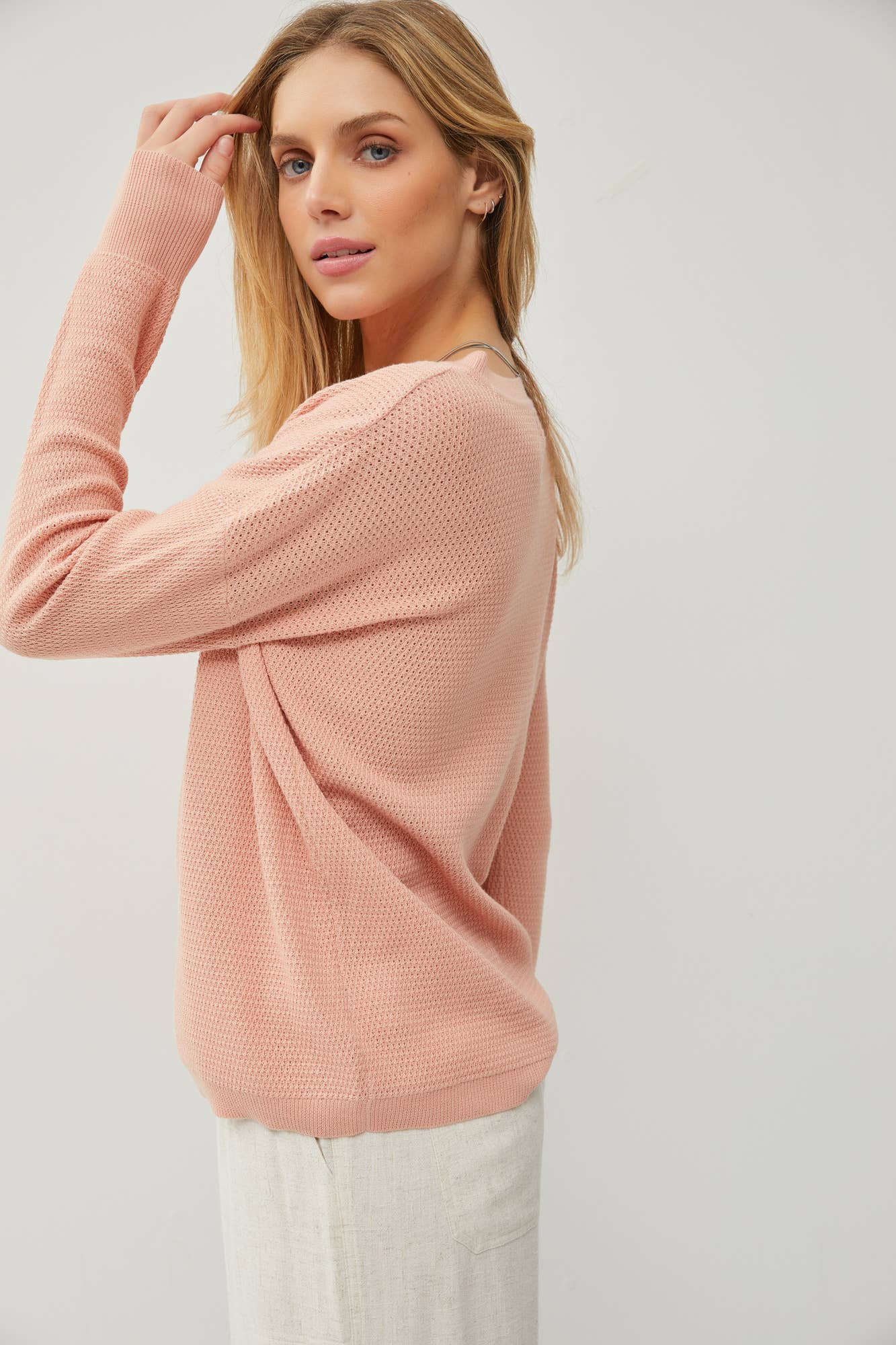 It's Up To You Ribbed Sweater