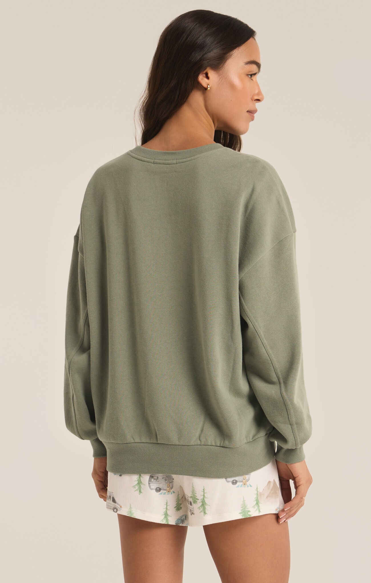 OVERSIZED CAMP SWEATSHIRT