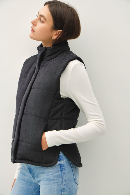 COZY ZONE QUILTED VEST