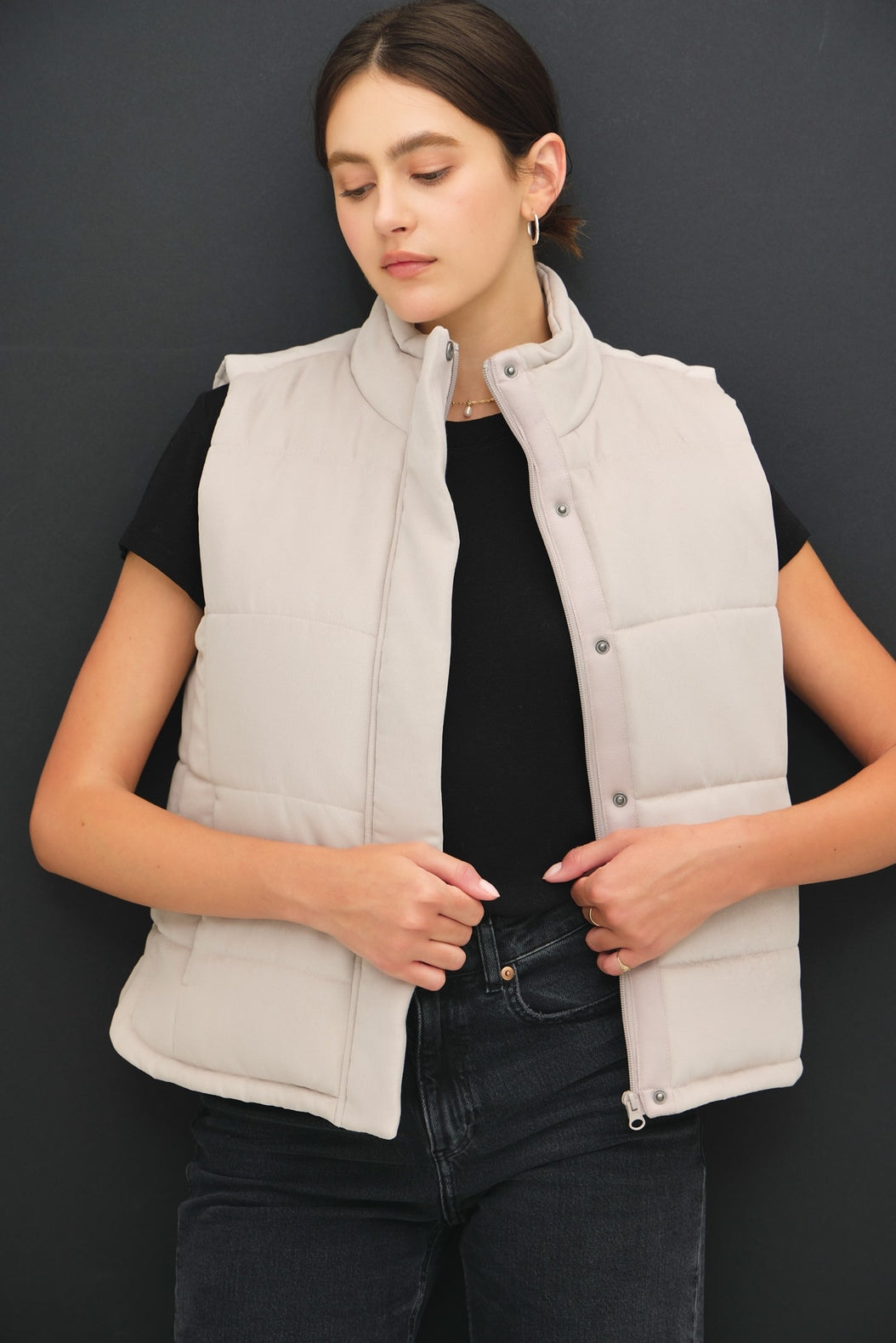 COZY ZONE QUILTED VEST