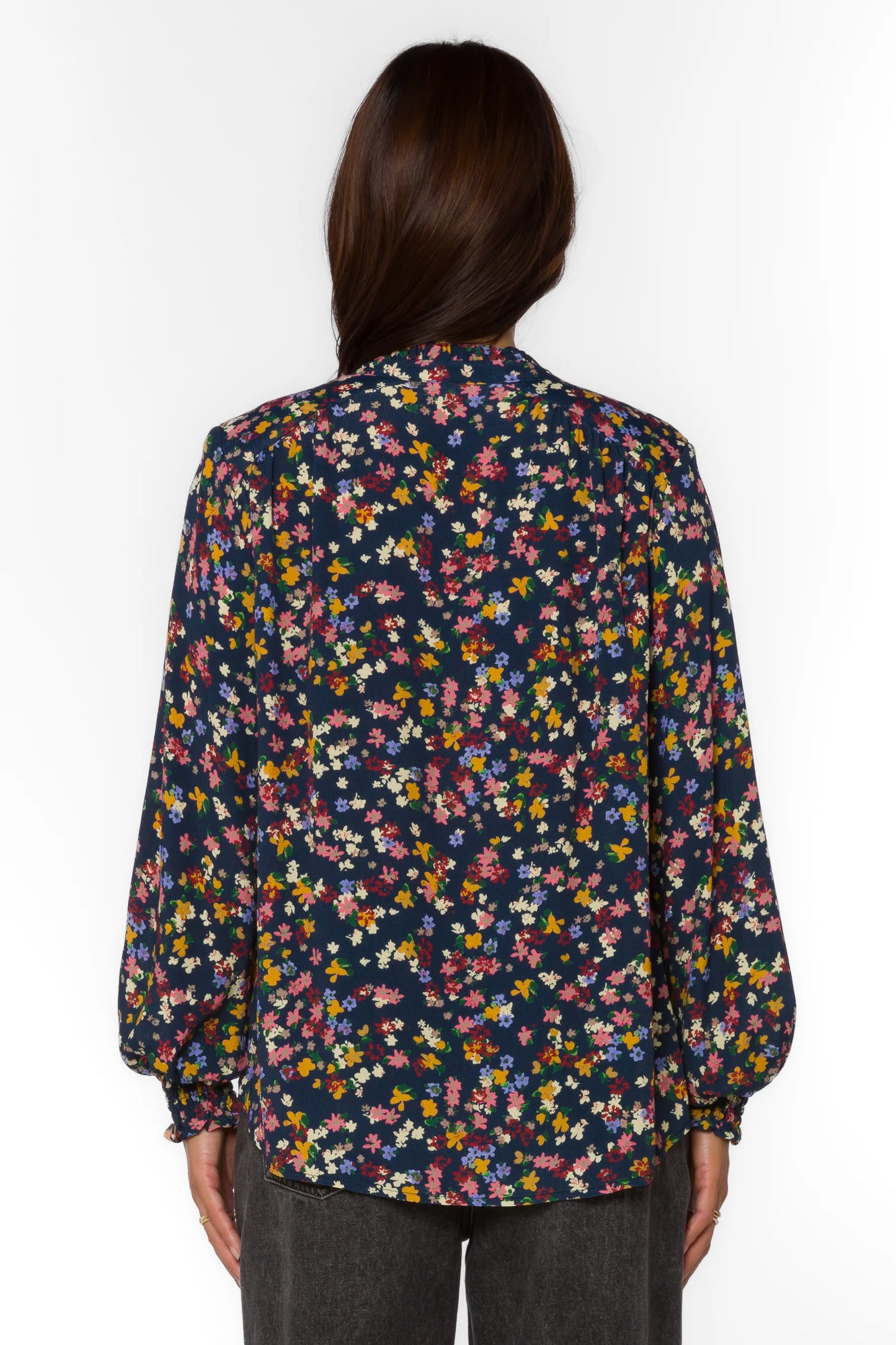 Avena Multi Ditsy Floral Blouse