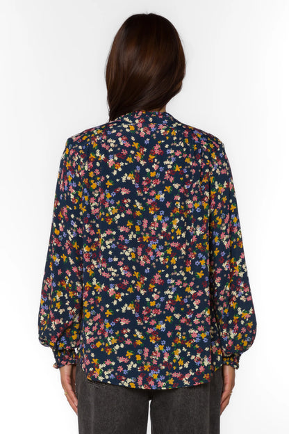 Avena Multi Ditsy Floral Blouse