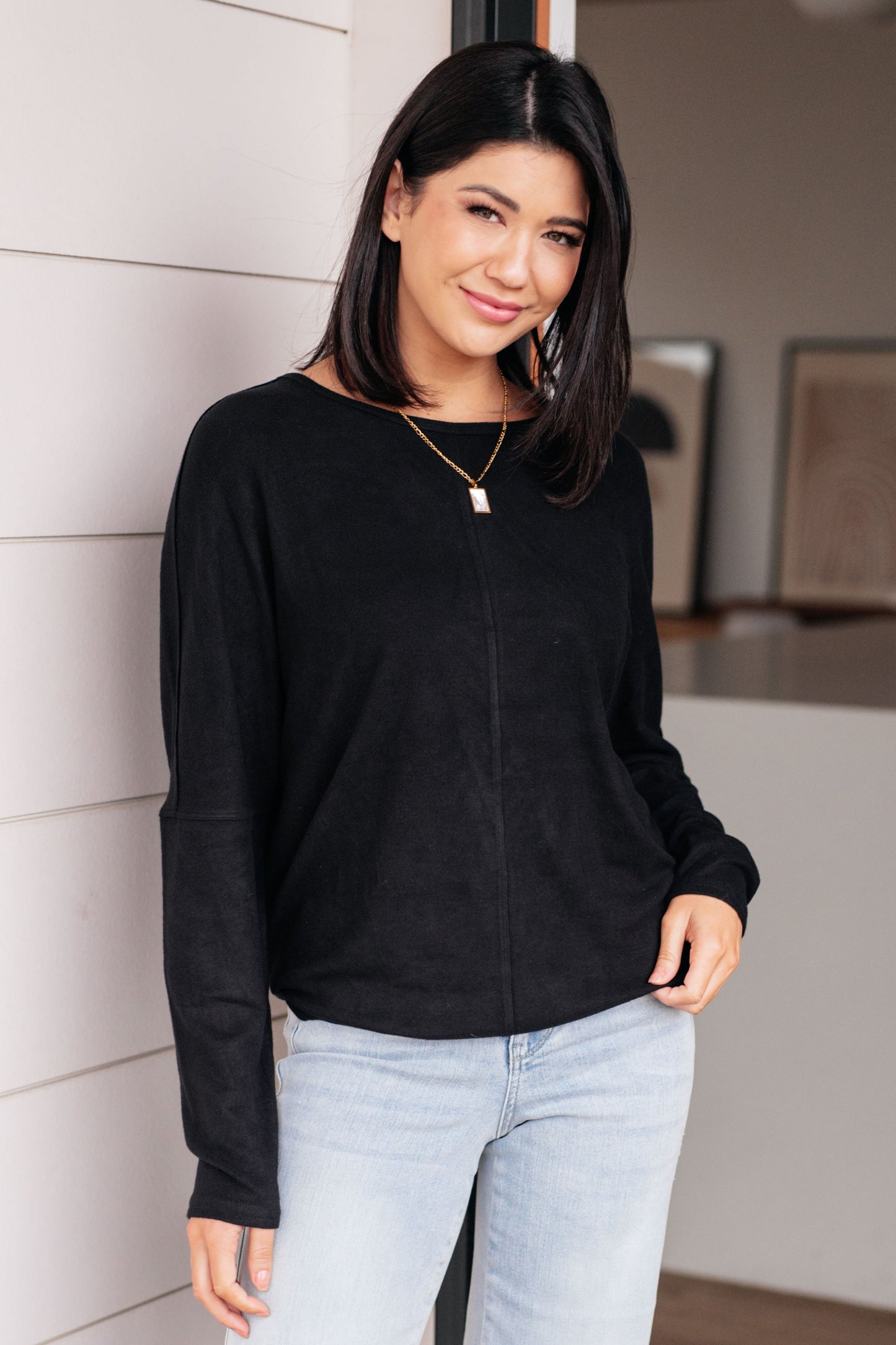 Drive Downtown Dolman Sleeve Top (Online Exclusive)