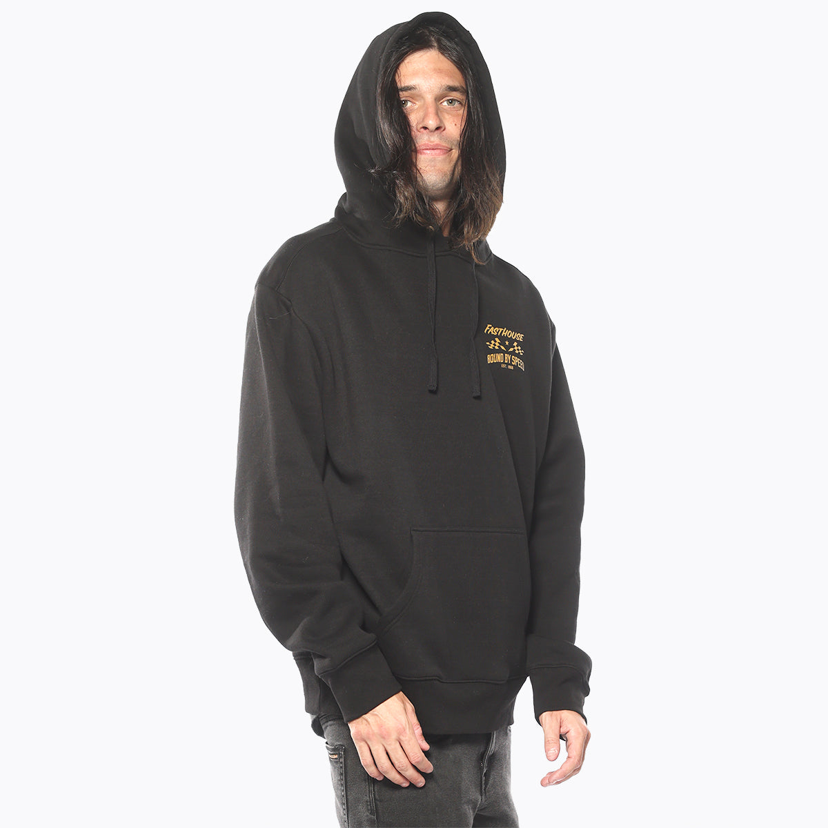 Bound Hooded Pullover