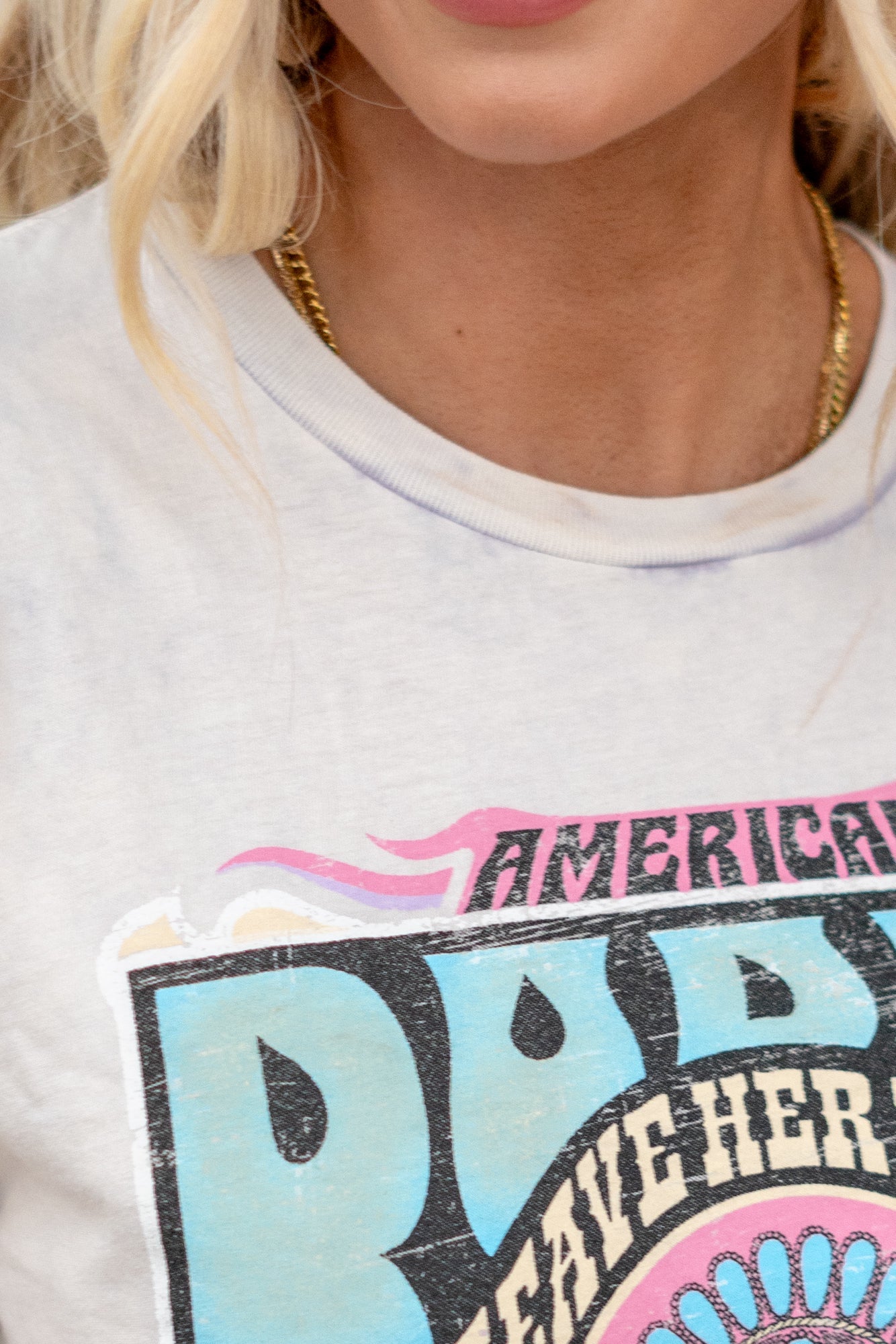 Camiseta con gráfico extragrande de American Rodeo