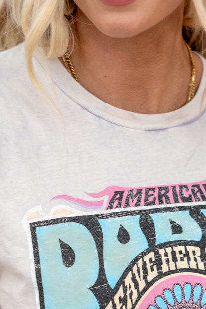 T-shirt graphique surdimensionné American Rodeo