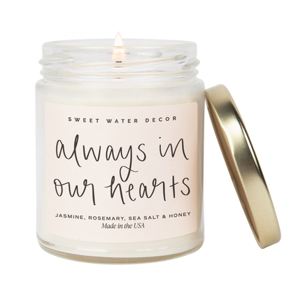 Always In Our Hearts Candle
