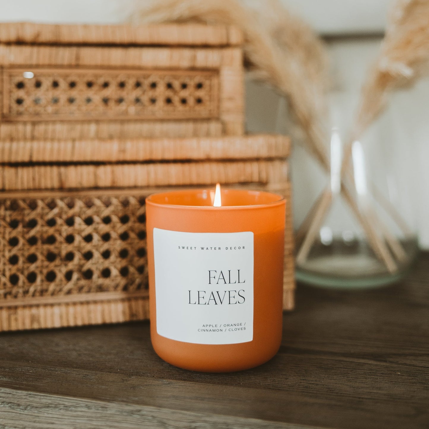 Fall Leaves Soy Candle