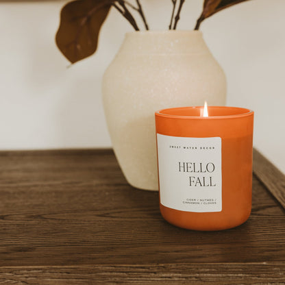 Hello Fall Soy Candle