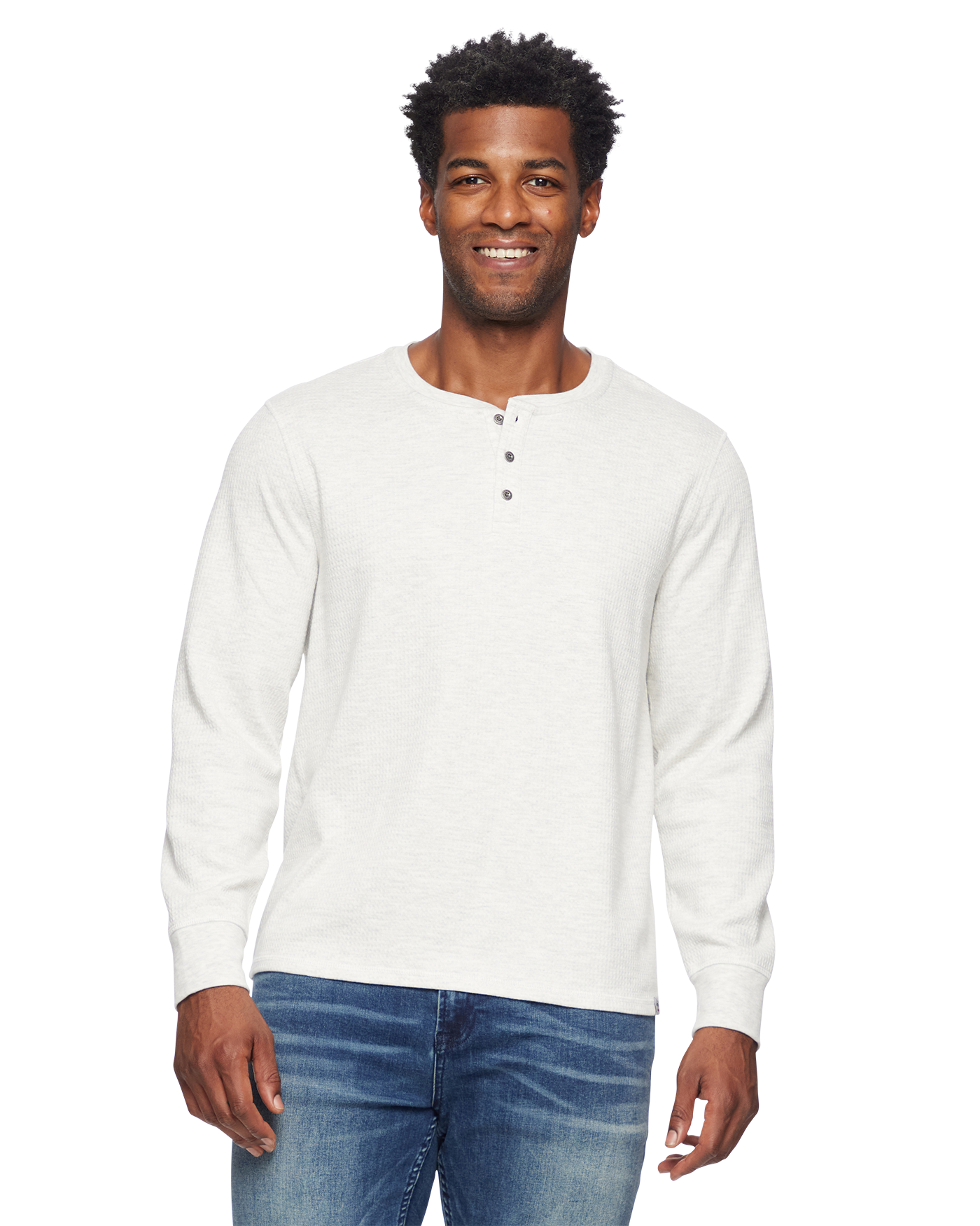 CHATSWORTH SOFT WAFFLE HENLEY