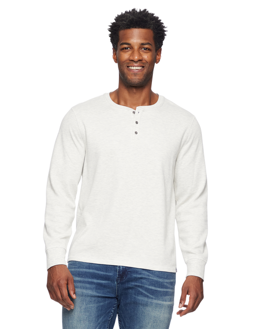 CHATSWORTH SOFT WAFFLE HENLEY