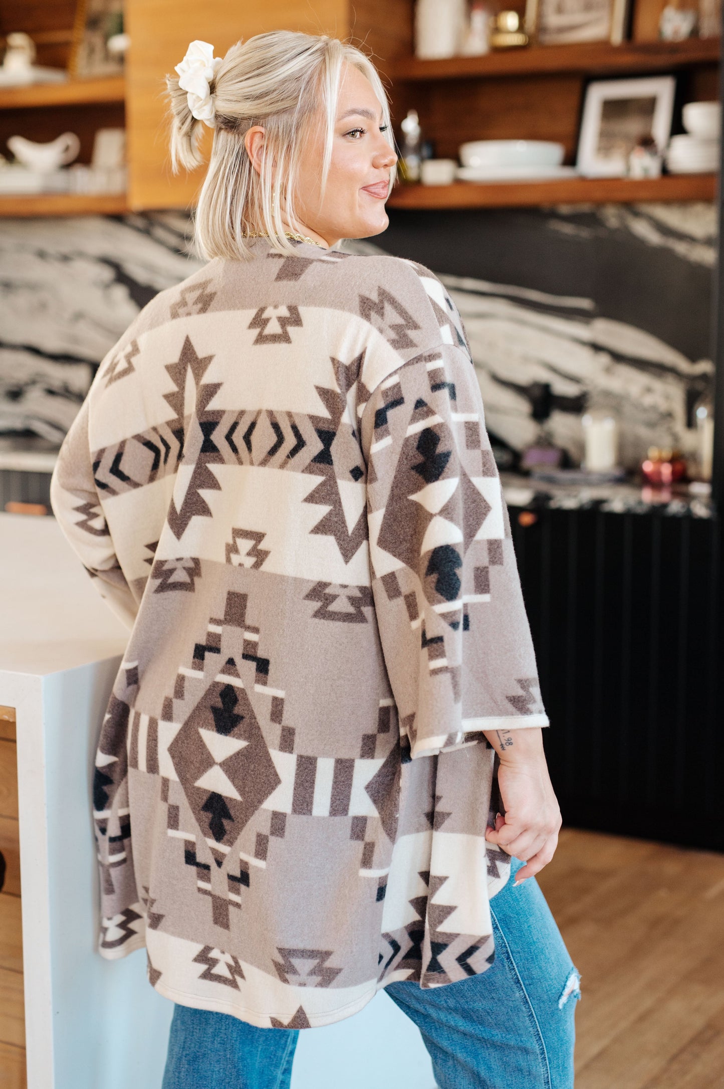 Full of Character Blanket Kimono