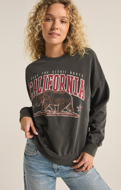 CALI BEAR SUNDAY SWEATSHIRT