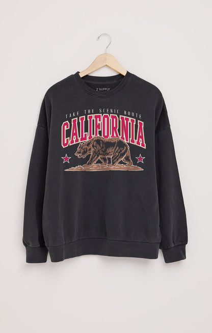 CALI BEAR SUNDAY SWEATSHIRT