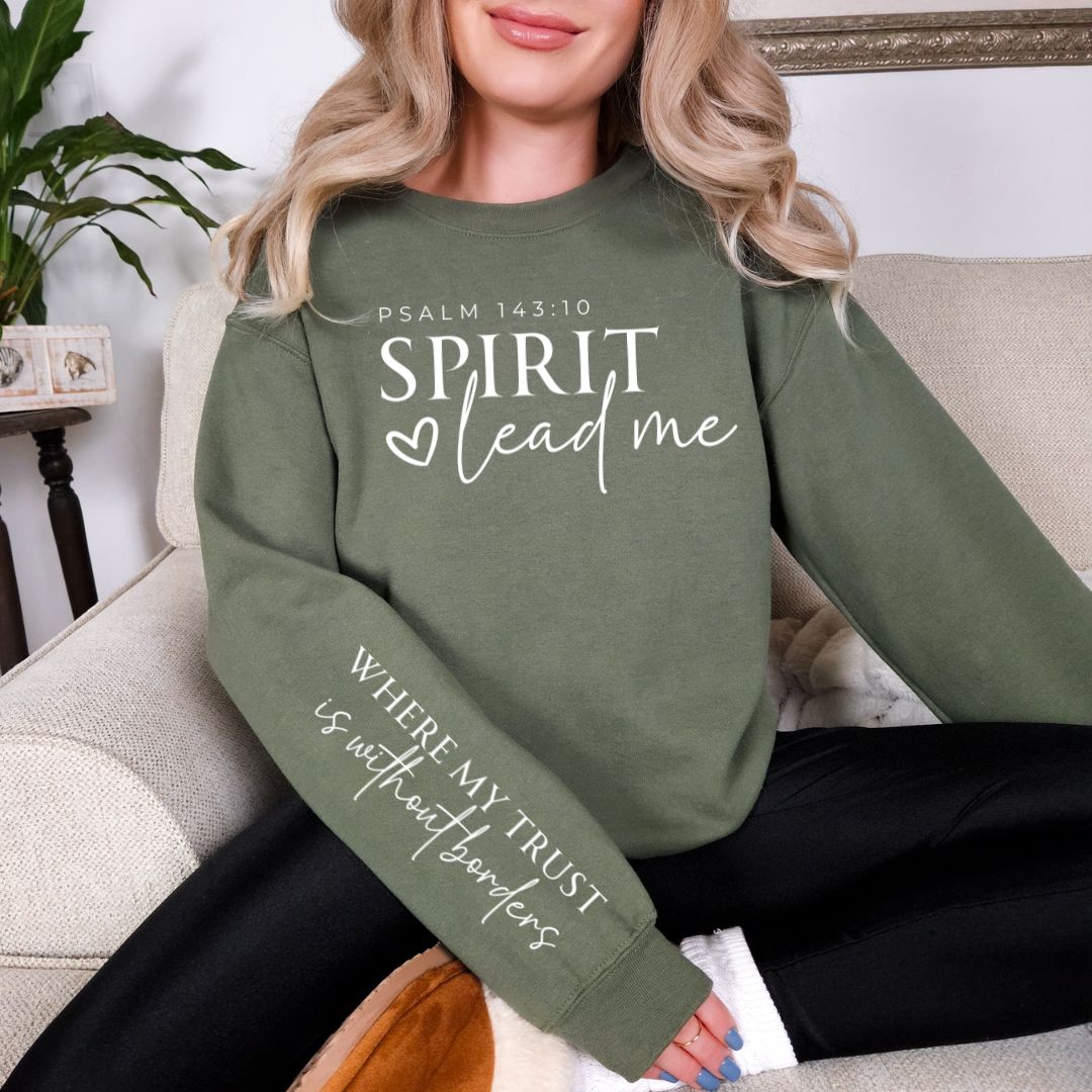 Spirit Lead Me Graphic Sweatshirt in Four Colors (Online Exclusive)