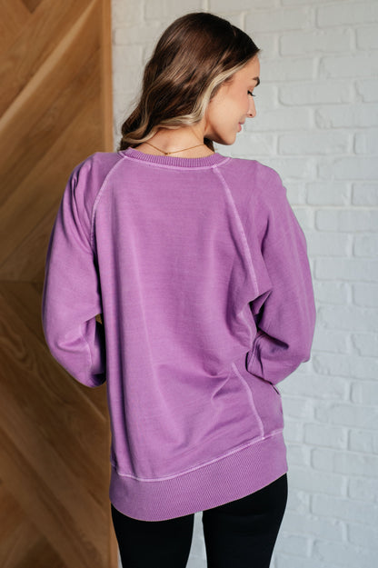 Hands Down Favorite Sweatshirt in Light Plum (Online Exclusive)