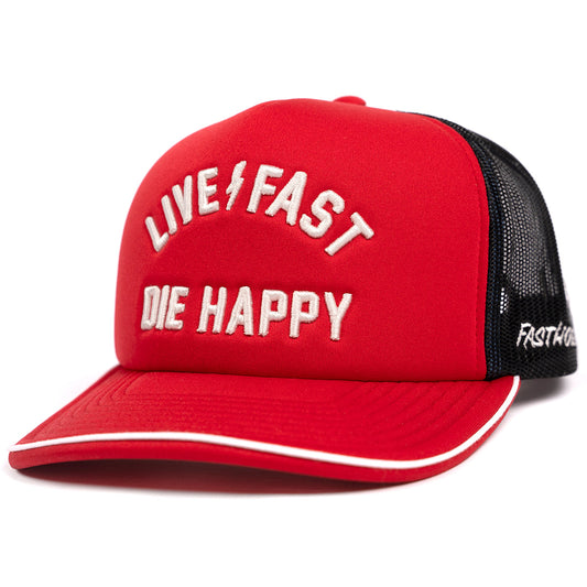 Sombrero de camionero feliz