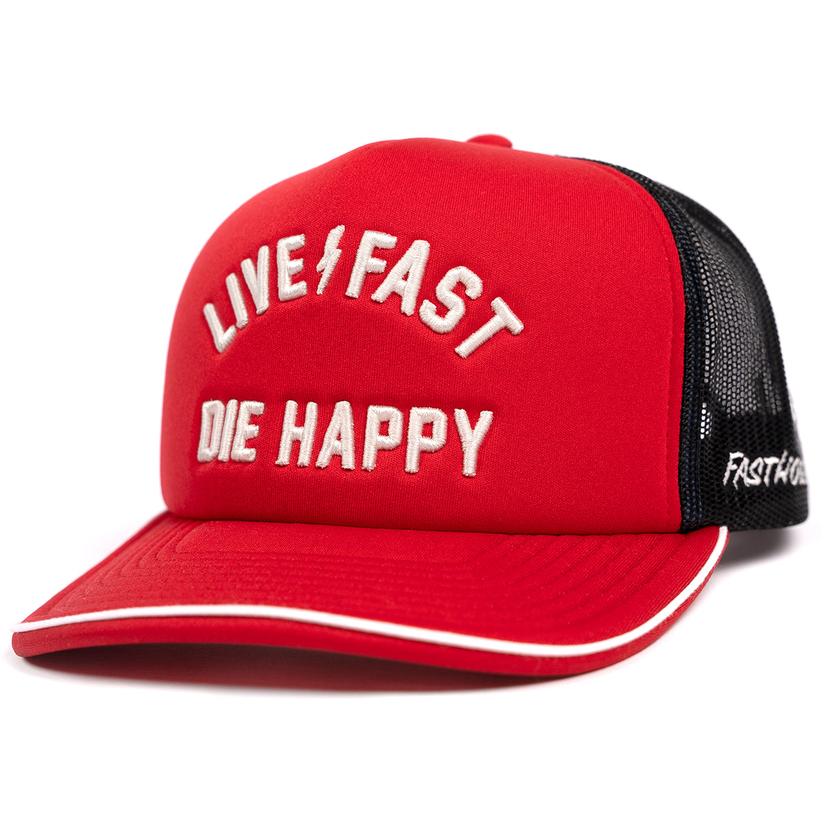 Sombrero de camionero feliz