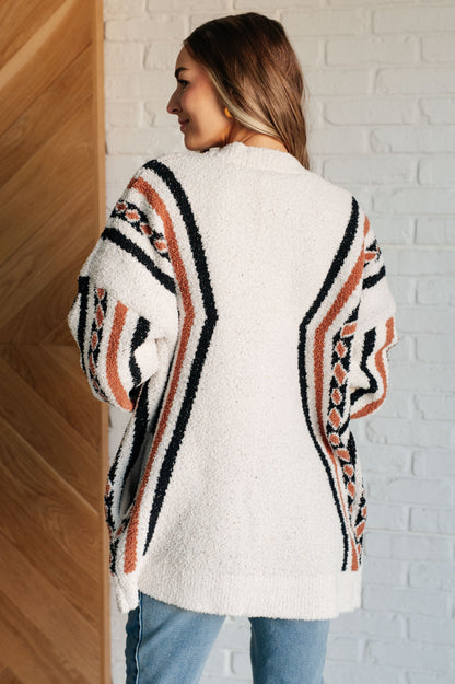 Holding On Aztec Print Cardigan (Online Exclusive)