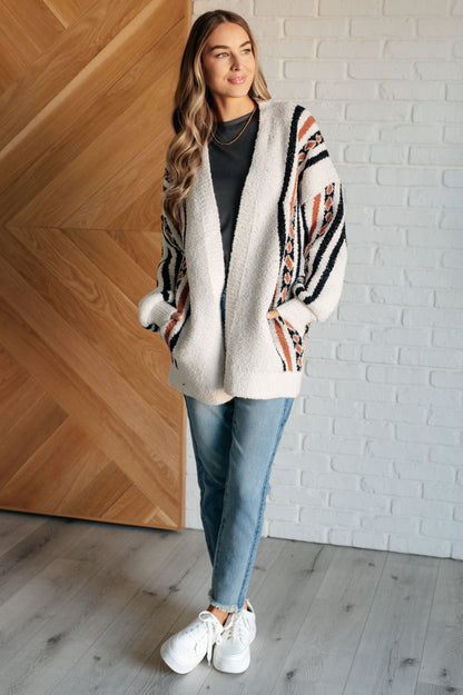 Holding On Aztec Print Cardigan (Online Exclusive)