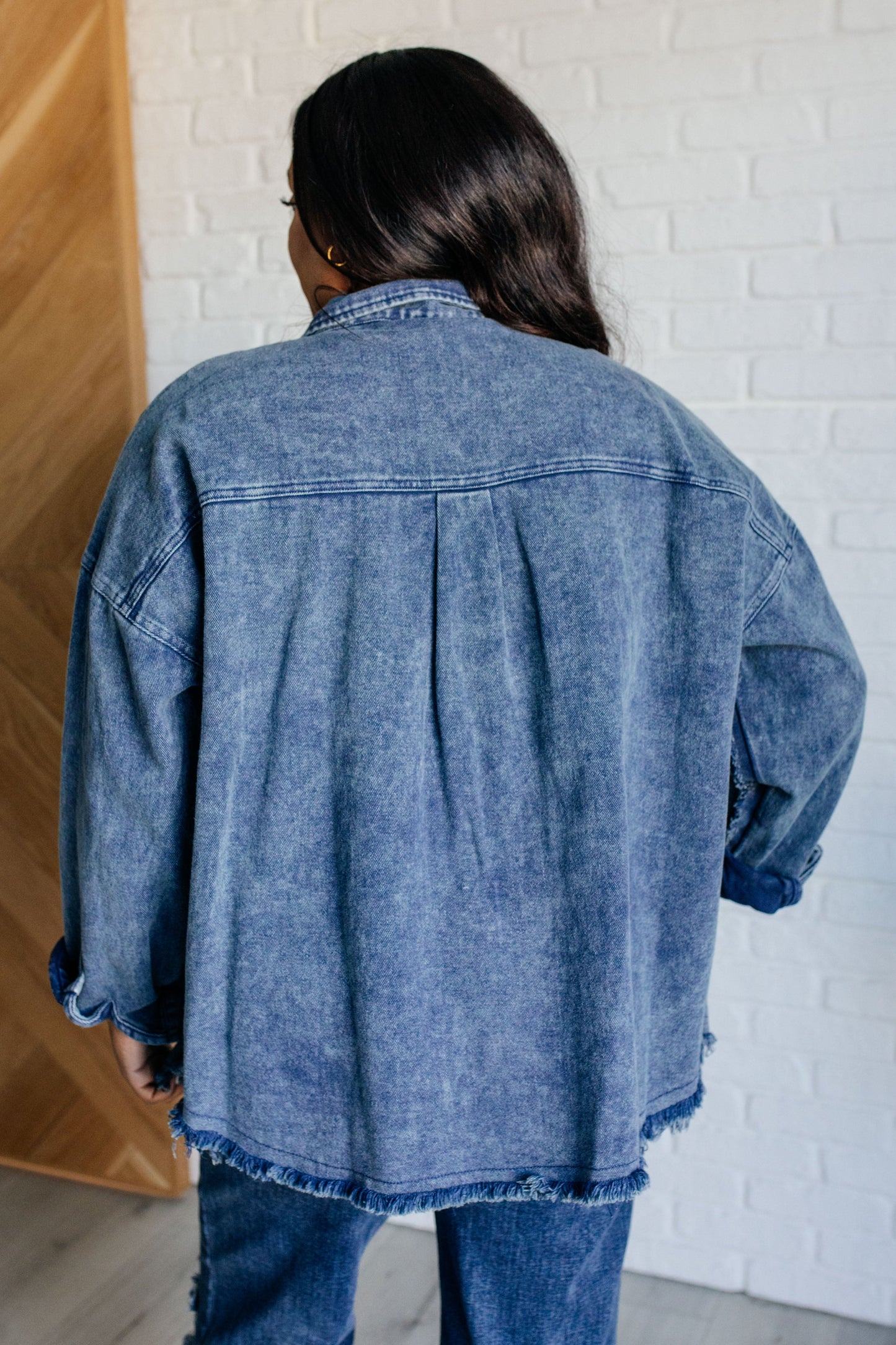 Just In Case Mineral Wash Shacket (Online Exclusive)