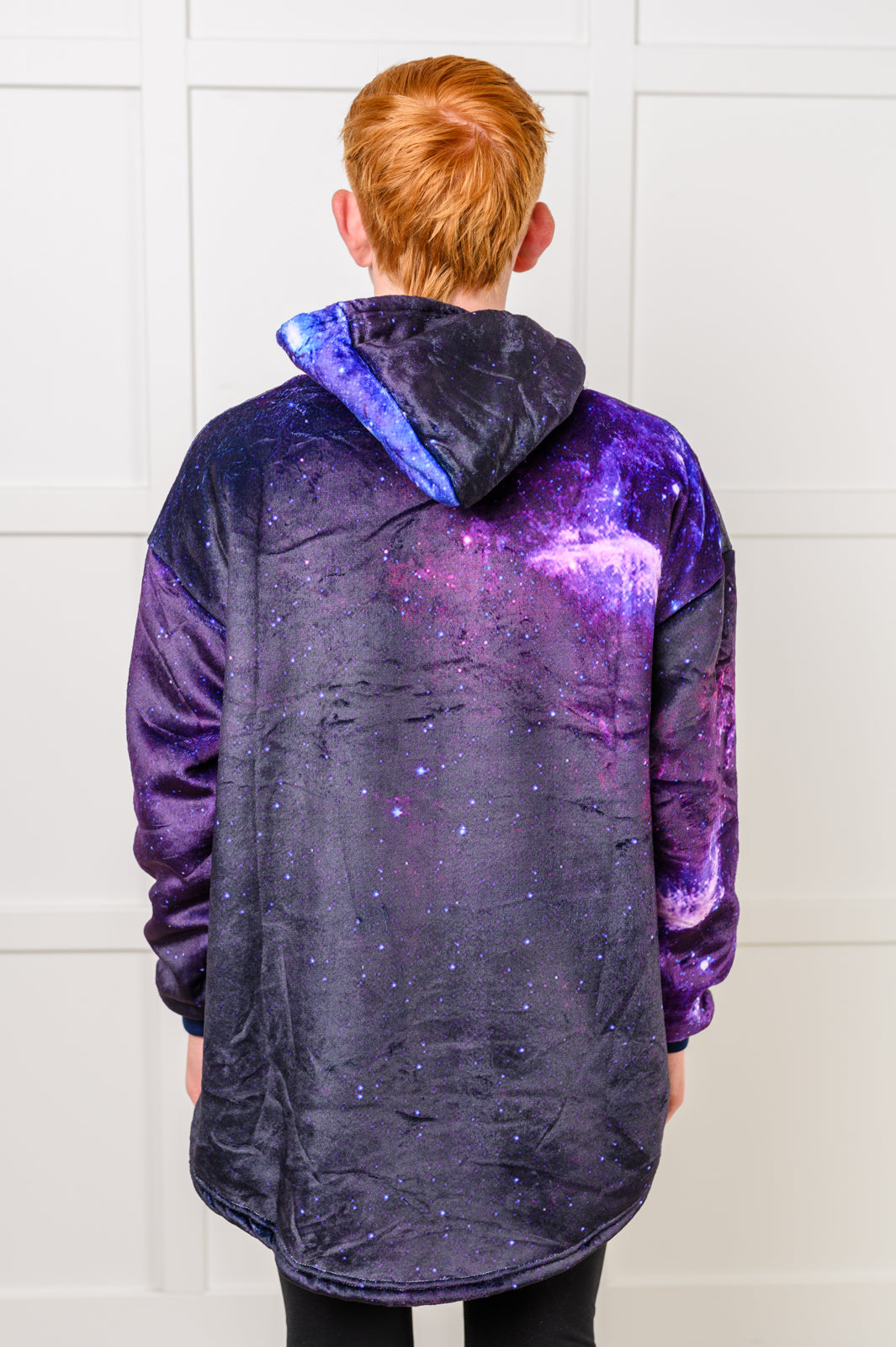 Kids Oversized Hoodie Blanket in Starry Sky (Online Exclusive)