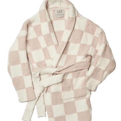 Checker Luxe Robe