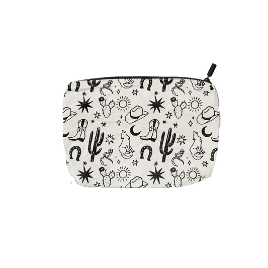 Western Water Resistant Tyvek Printed Pouch *FS