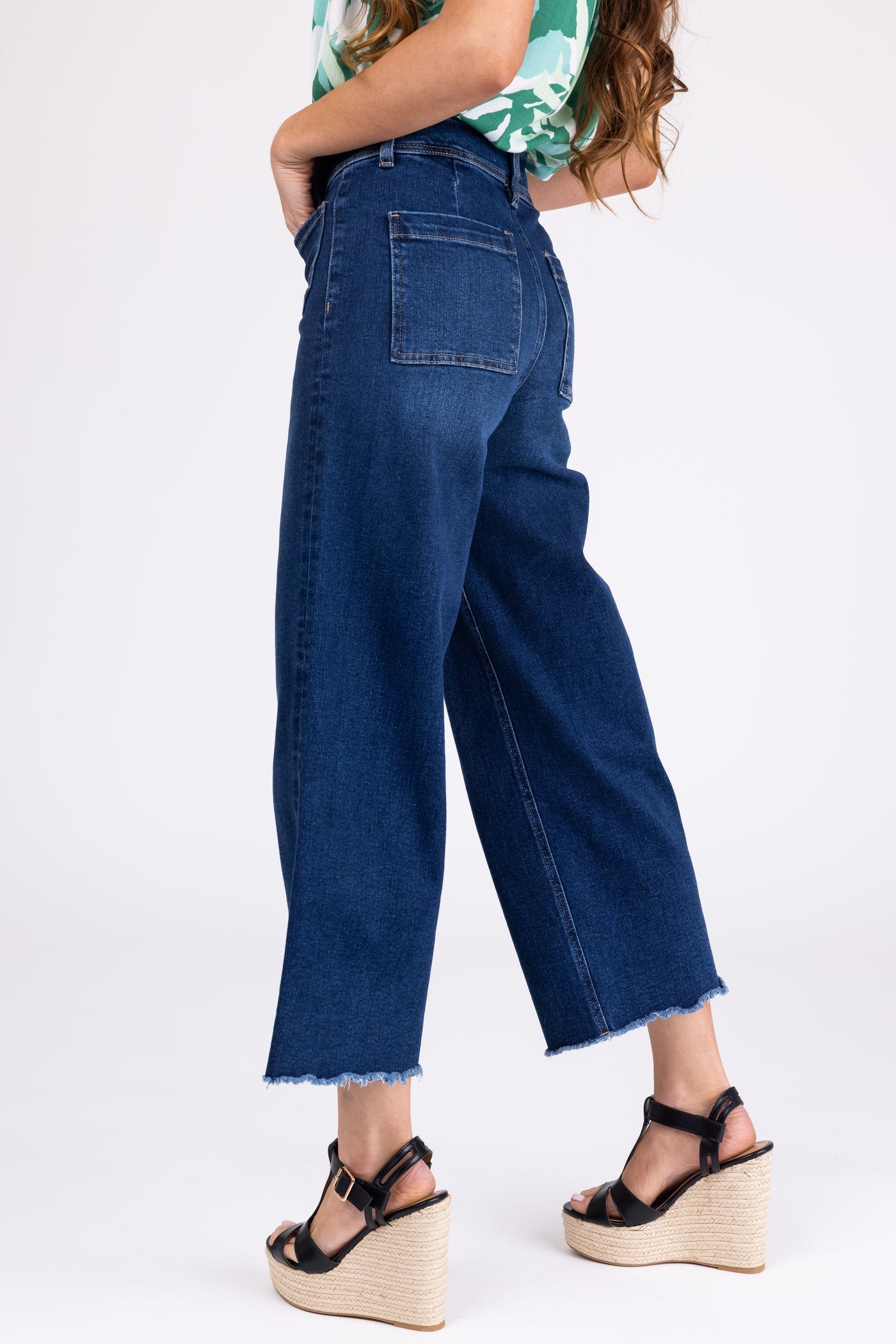 CAROLINE WIDE LEG JEANS