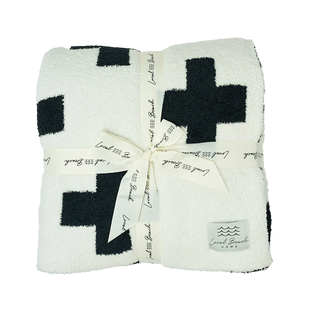 Swiss Cross Luxe Home Blanket