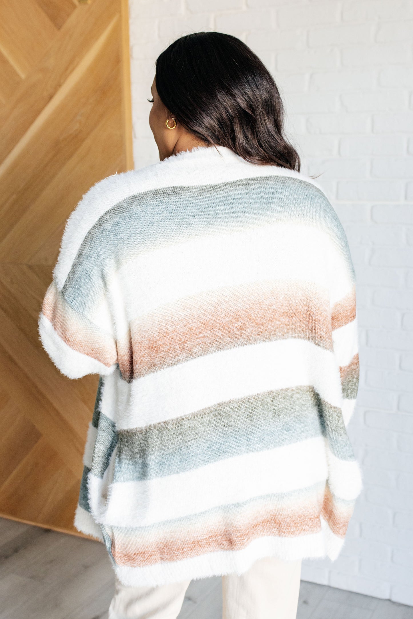 Ombre Feelings Striped Cardigan (Online Exclusive)