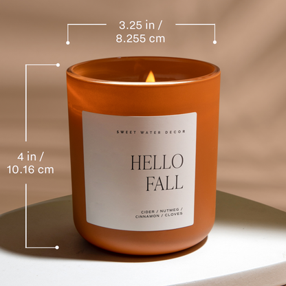 Hello Fall Soy Candle