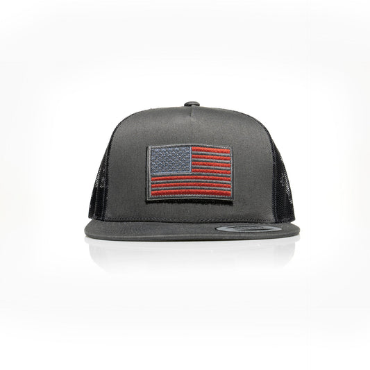 Gorra de camionero con bandera de EE. UU.