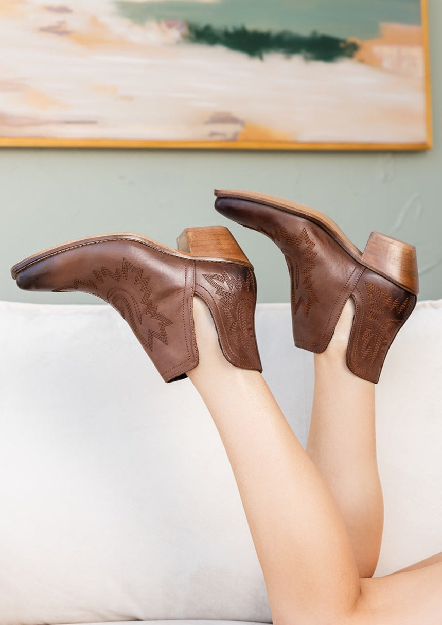 Kickin' Booties in Brown (Online Exclusive)