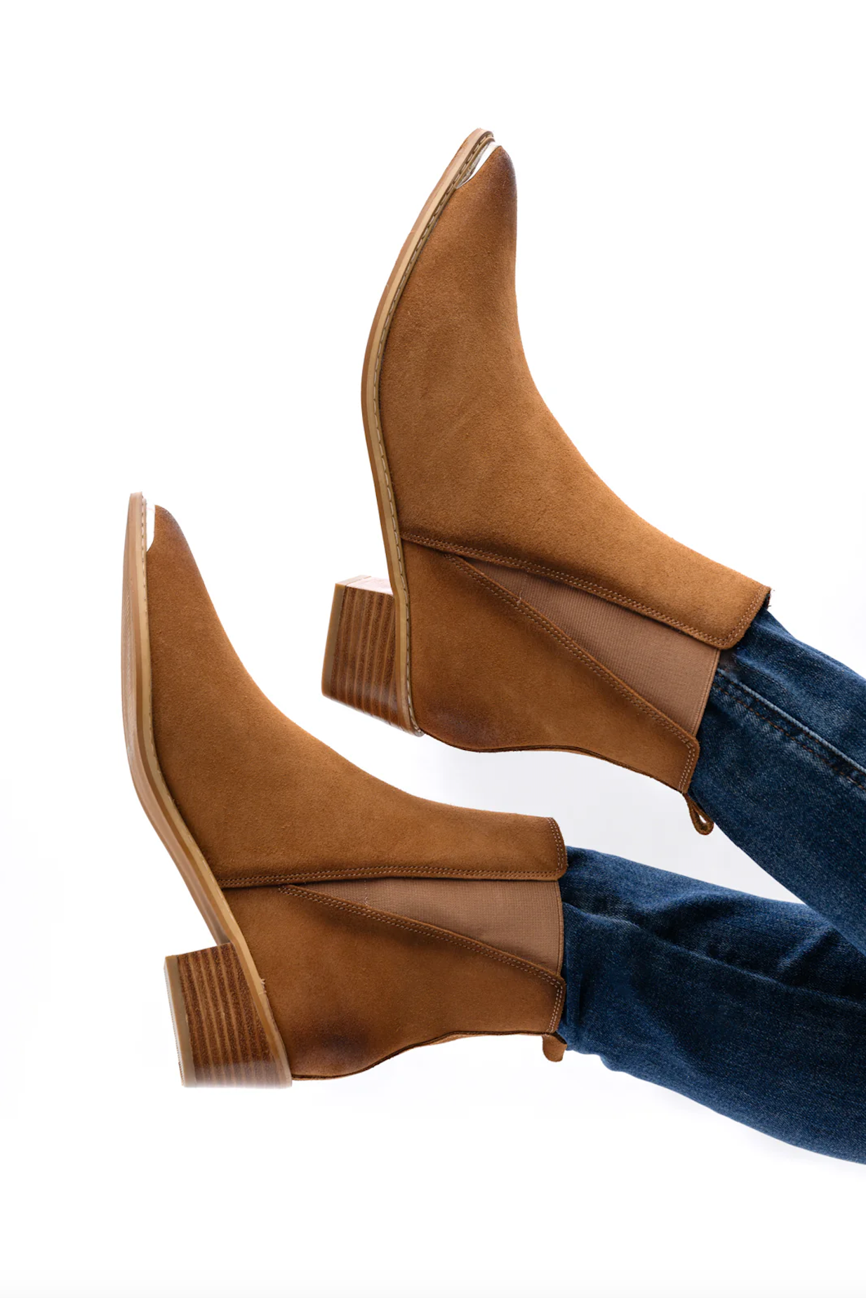 Wylie Suede Ankle Boot in Tan (Online Exclusive)