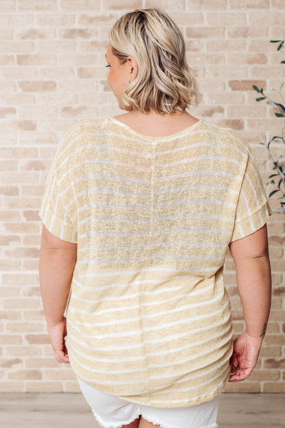 Simply Sweet Striped Top (Online Exclusive)