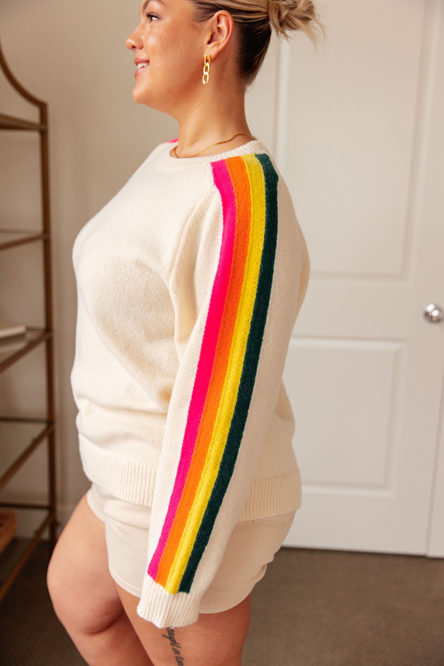 Songs About Rainbows Striped Sweater (Online Exclusive)
