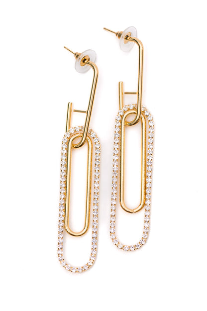 Sonia Link Earrings In Gold (Online Exclusive)