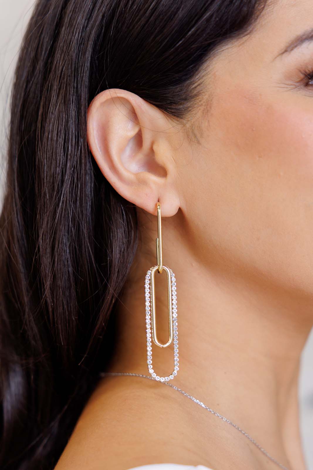 Sonia Link Earrings In Gold (Online Exclusive)